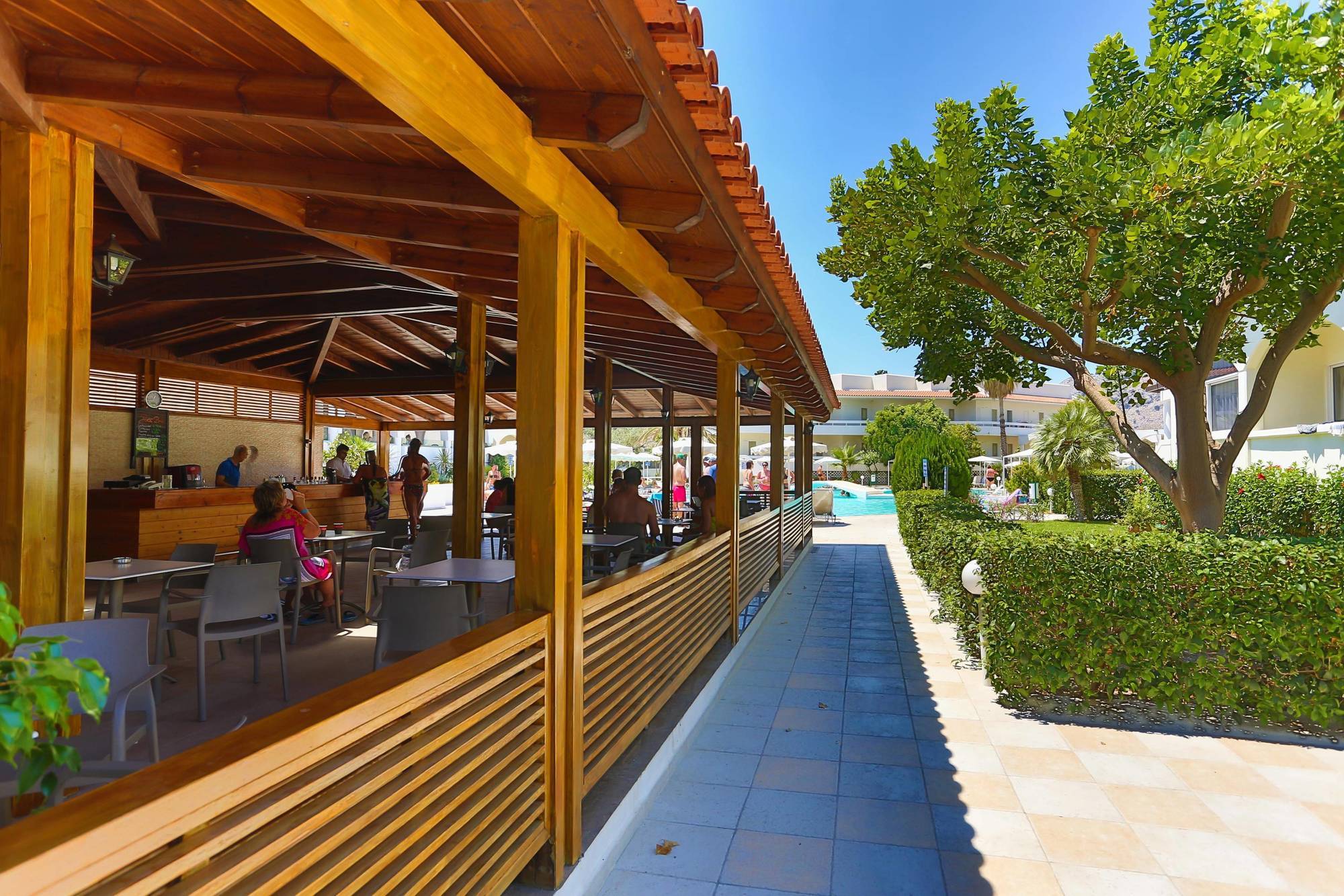 Hotel Niriides Beach コリンビア エクステリア 写真